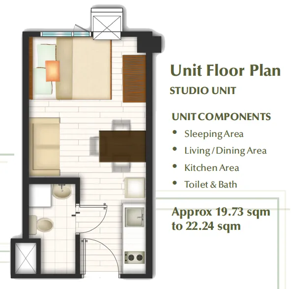 https://manilacondohub-smdc.com/images/properties/trees/unit-layouts/01 - TREES - Studio unit (19.73sqm to 22.24sqm).webp